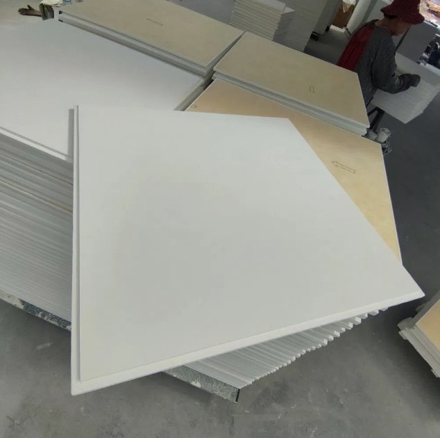 Square Fiberglass Ceiling Board 595x595x15mm